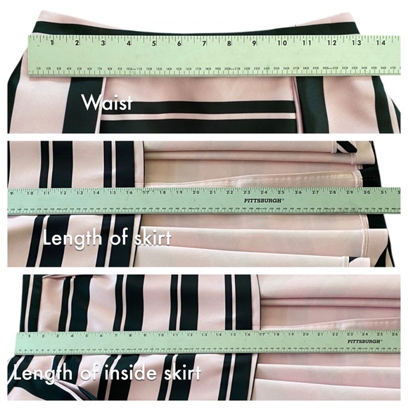 Halston Heritage Women's Hi-lo Printed Structured Skirt sz 2 - Picture 9 of 14